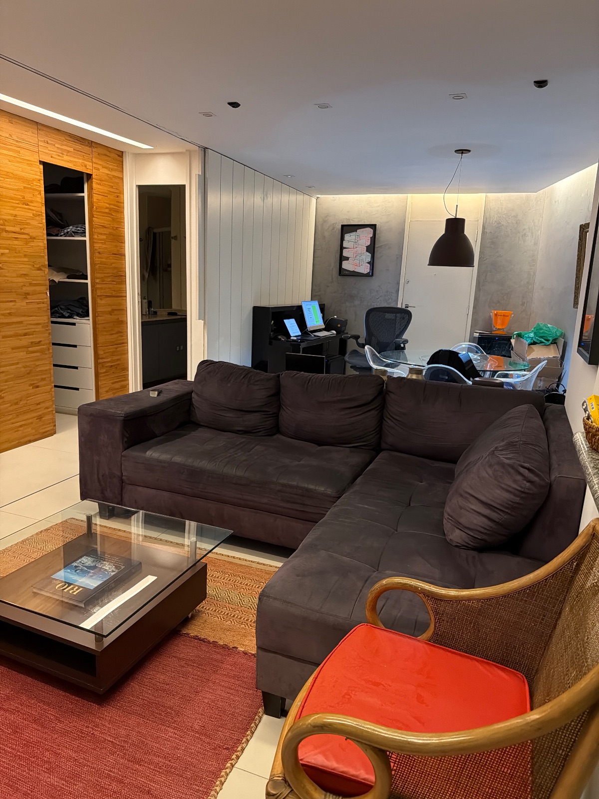 Apartamento mobiliado de 1 quarto com vista mar no Leblon, andar alto — foto 3